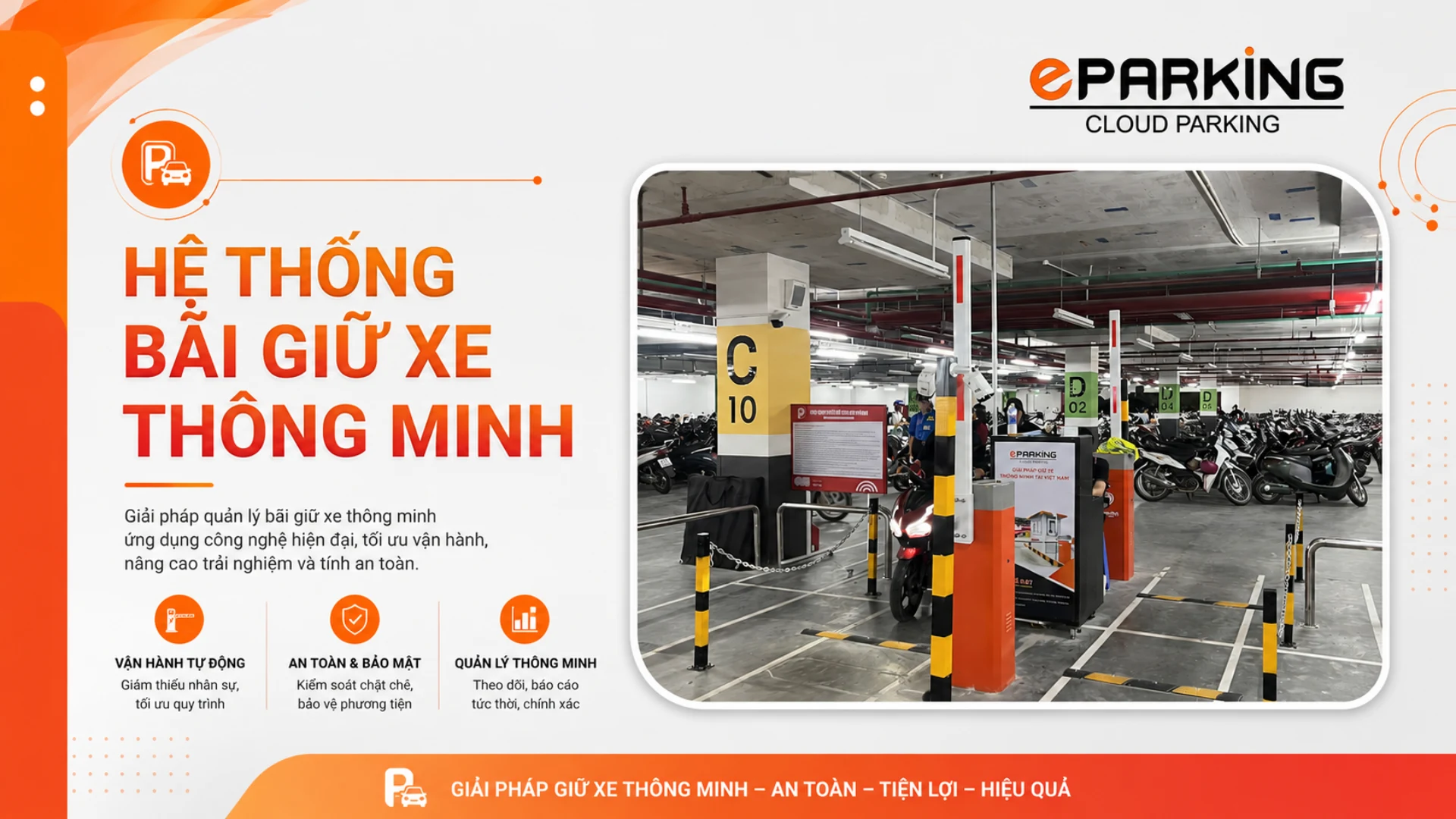 eParking - Giải pháp giữ xe tiên tiến nhất tại Việt Nam