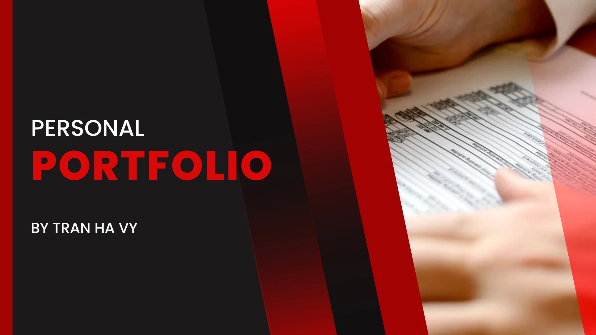 Thiết kế Internal Portfolio