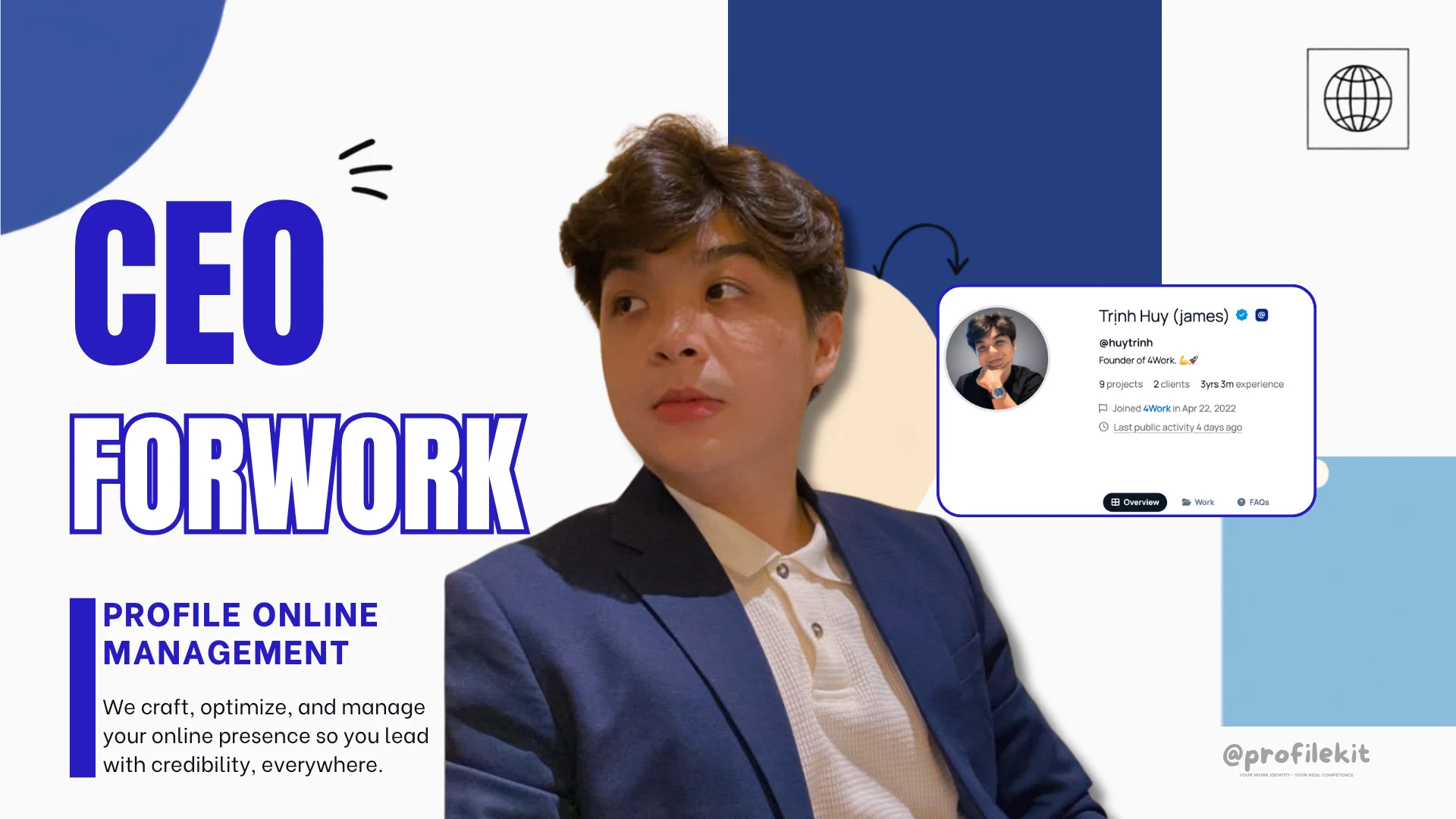 Personal Profile Management - CEO/Founder